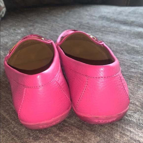 HOT PINK COACH LOAFERS! Great condition! - Picture 5 of 7